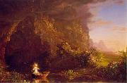 Thomas Cole The Voyage of Life: Childhood Spain oil painting artist